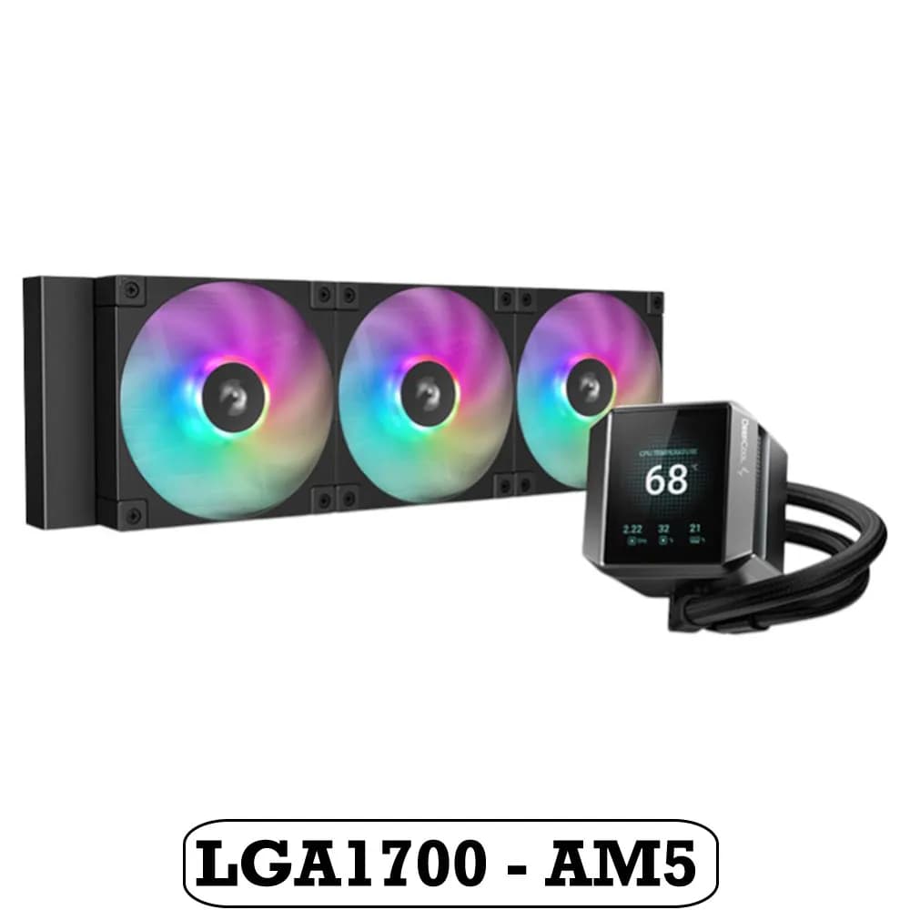 خنک کننده مایع پردازنده دیپ کول MYSTIQUE 360 ARGB — تصویر ۱۲