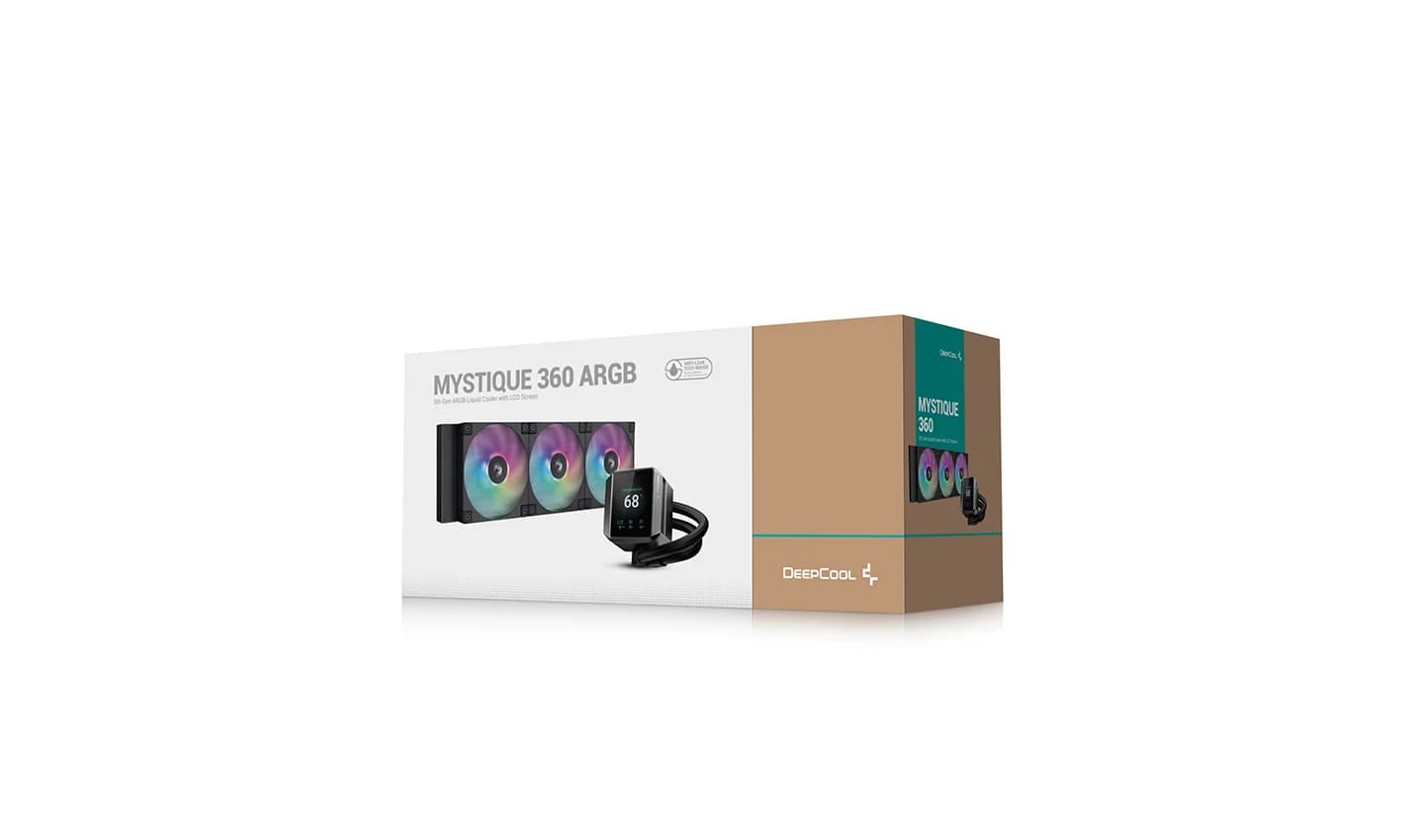 خنک کننده مایع پردازنده دیپ کول MYSTIQUE 360 ARGB — تصویر ۲