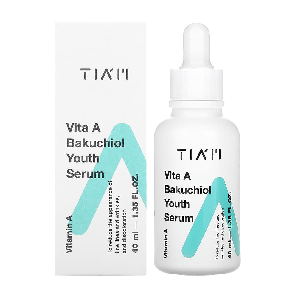 سرم ضد چروک رتینول و باکوچیول تیام Tiam Vita A Bakuchiol Youth Serum