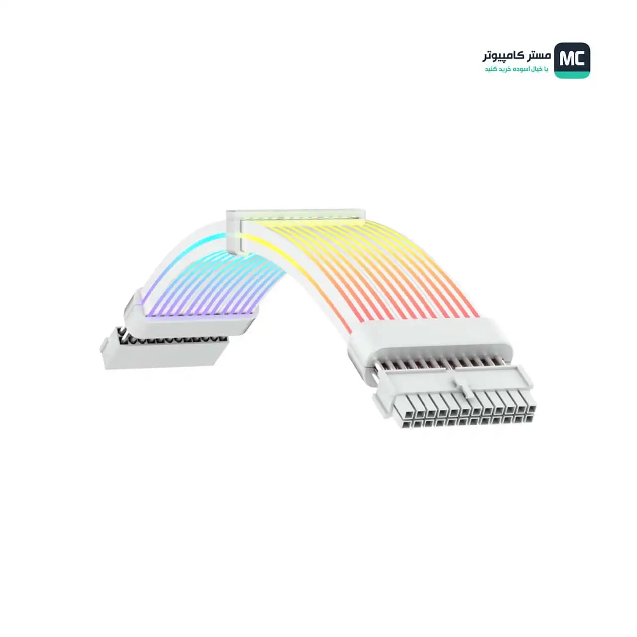 کابل اسلیو گیم مکس MB 24Pin White — تصویر ۸