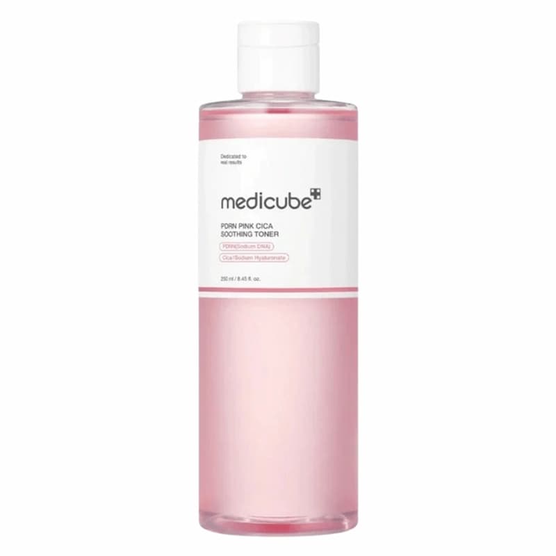 تونر صورتی تسکین دهنده و روشن کننده سیکا مدی کیوب MEDICUBE PDRN Pink Cica Soothing Toner — تصویر ۱۱