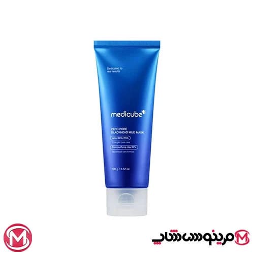 ماسک کنترل منافذ و ضدجوش سرسیاه مدی کیوب Medicube Zero Pore Blackhead Mud Mask — تصویر ۱۱