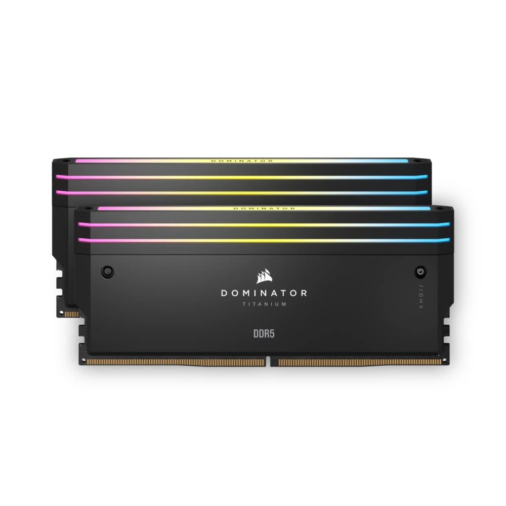 Ram Corsair Dominator Titanium RGB 2x32GB 6600Mhz CL32 — تصویر ۷