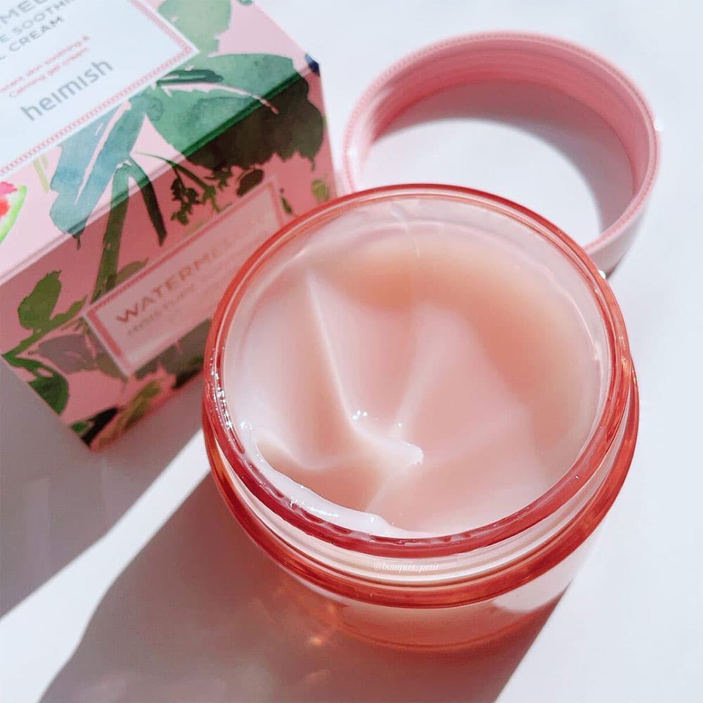 ژل کرم آبرسان و مرطوب کننده هندوانه هیمیش Heimish Moisture Watermelon Surge Gel Cream — تصویر ۱۲