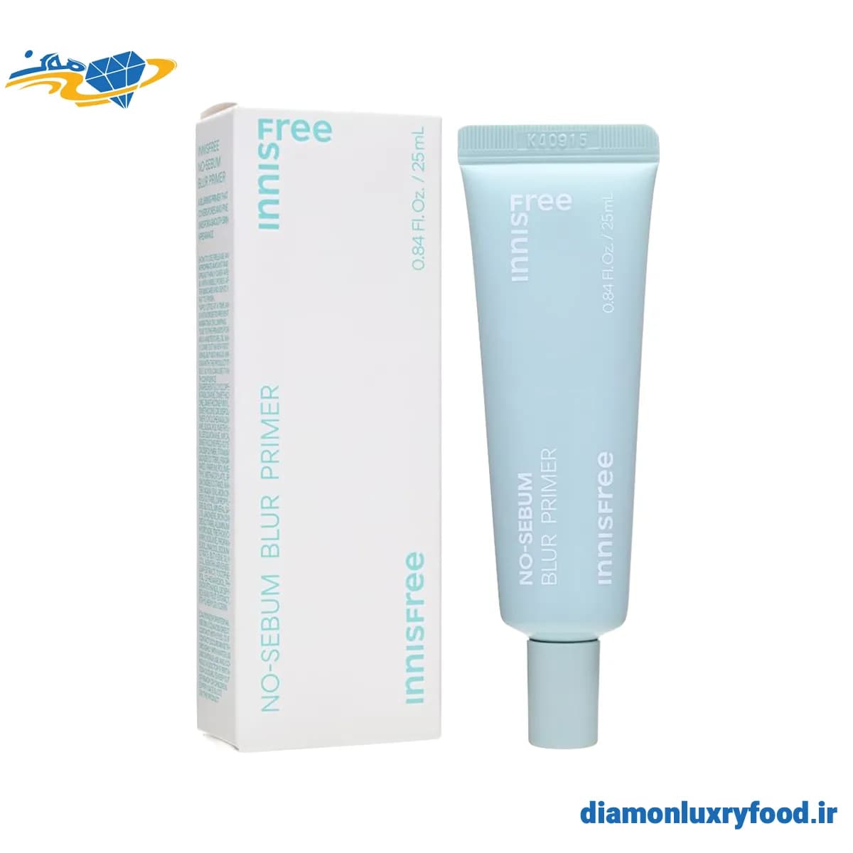 پرایمر مات کننده و کوچک کننده منافذ اینیسفری INNISFREE No-Sebum Blur Primer — تصویر ۸