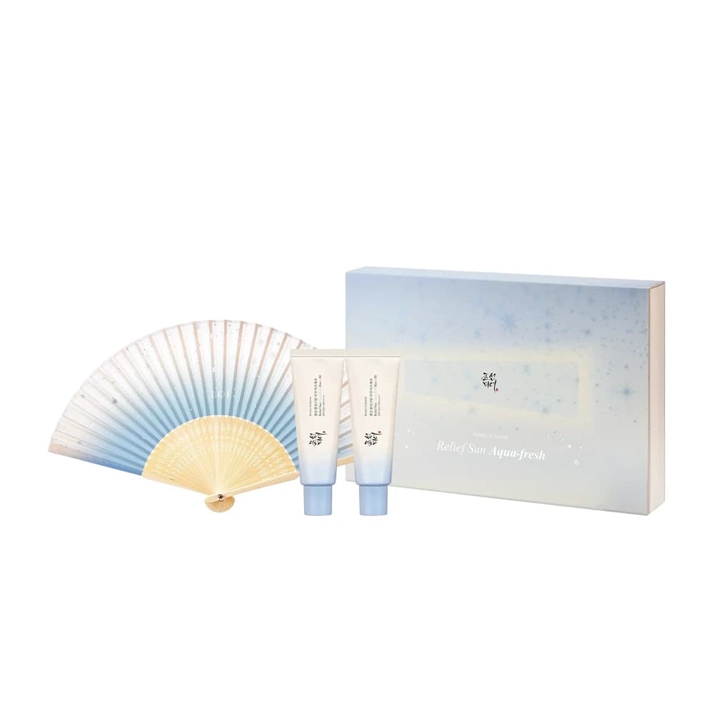 پک ضدآفتاب آکوا فرش بیوتی اف جوسان Beauty of Joseon Relief Sun Aqua-Fresh Kit — تصویر ۶
