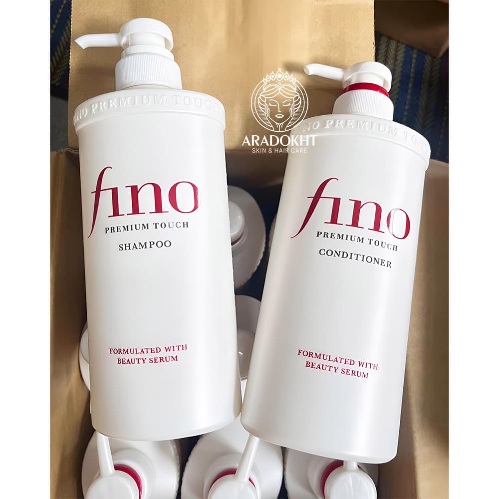 نرم کننده و ترمیم کننده موی فینو شیسیدو Shiseido Fino Premium Touch Hair Conditioner — تصویر ۵