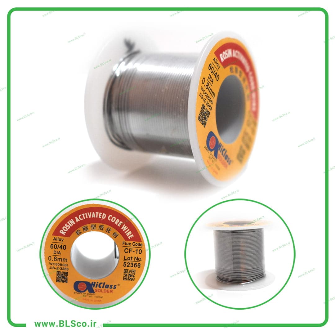 سیم قلع آساهی SF-10 0.8MM 100G