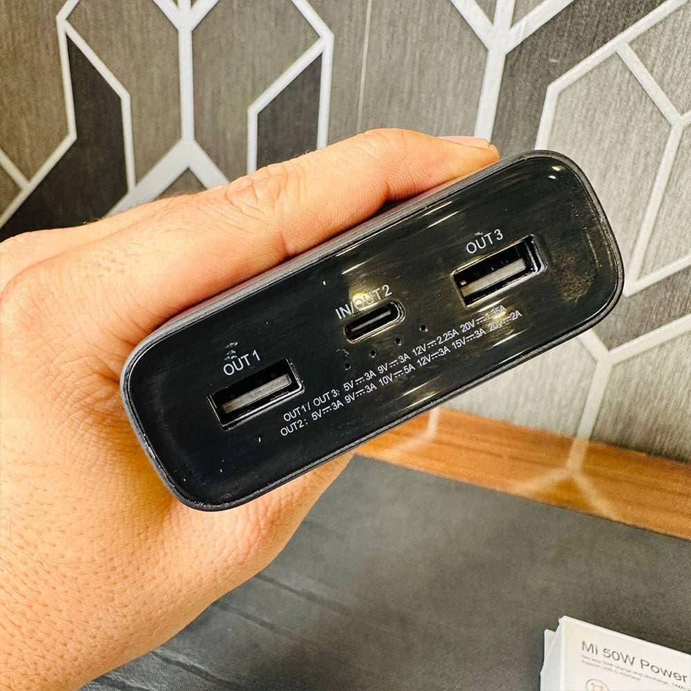 پاوربانک شیائومی 50W مدل PB2050SZM ظرفیت 20000 میلی آمپر ساعت — تصویر ۷