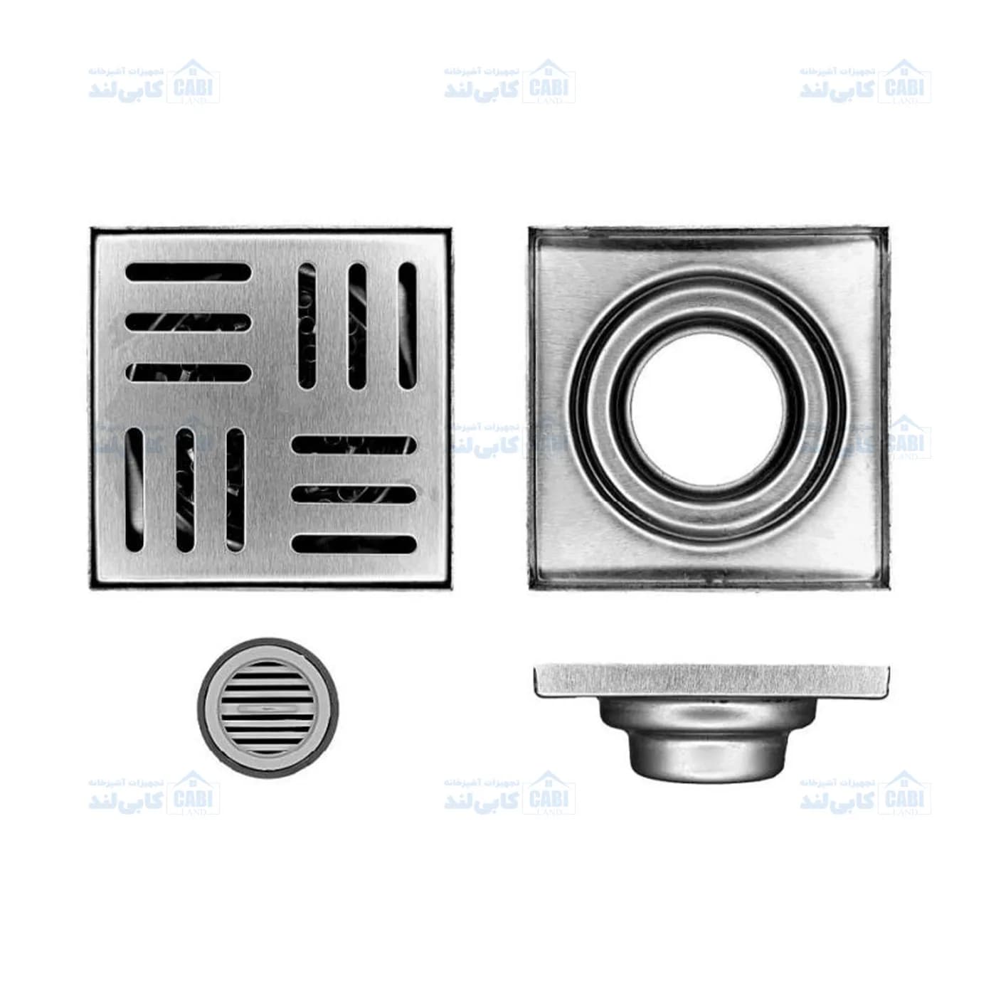 کفشور مشبک استیل کد 211 سایز 10×10 سارانیک