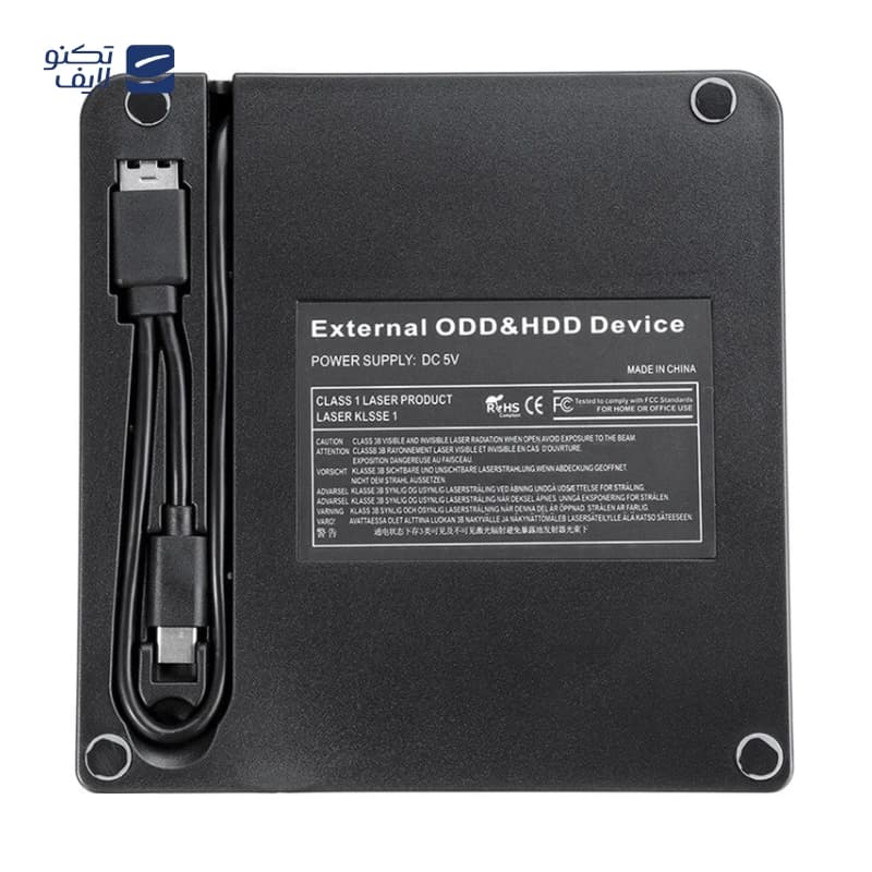 درایو DVD/RW اکسترنال مدل POP-CIRCLE Type-C/USB — تصویر ۳