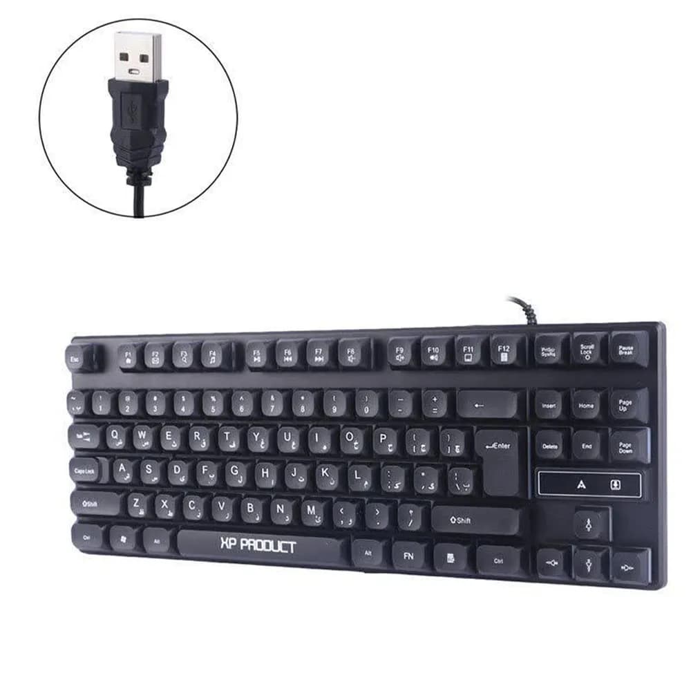 کیبورد باسیم ایکس پی پروداکت مدل XP-7500U — تصویر ۶