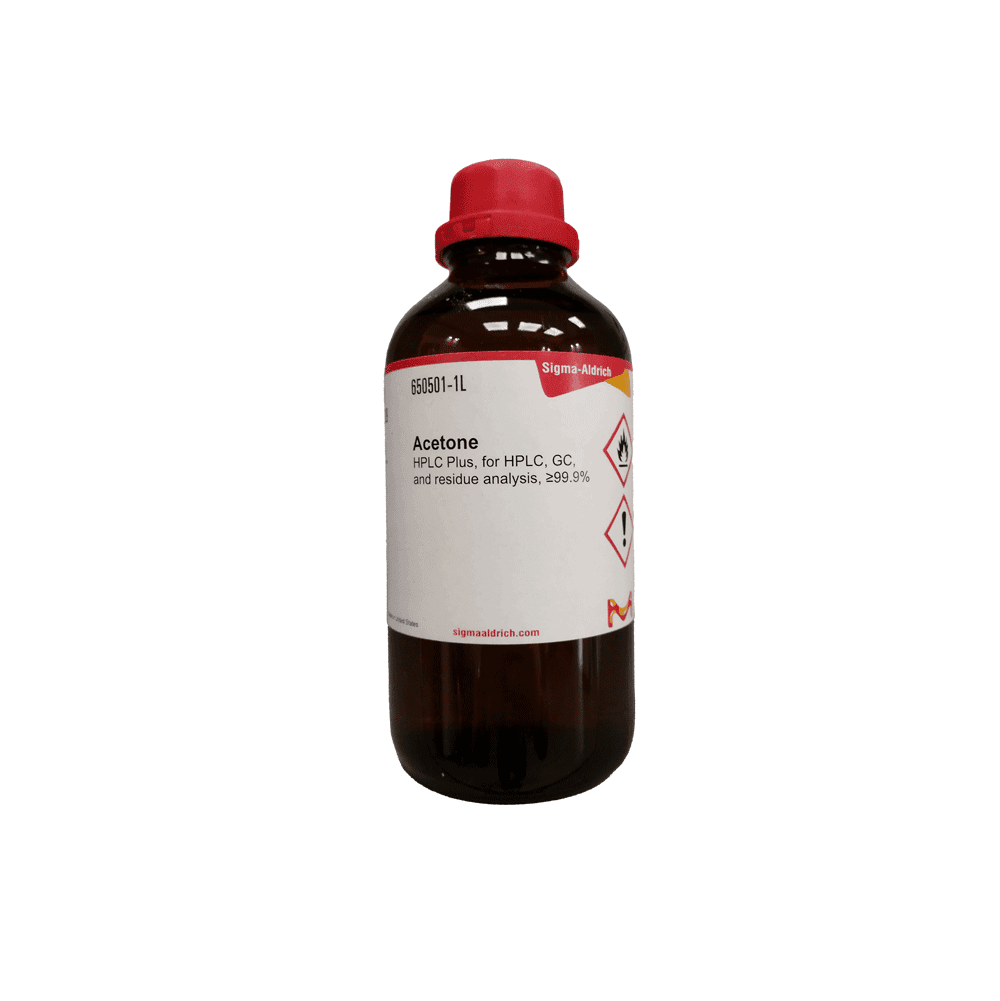 استون 99.9% برای HPLC و GC برند سیگماآلدریچ کد 650501 — تصویر ۵