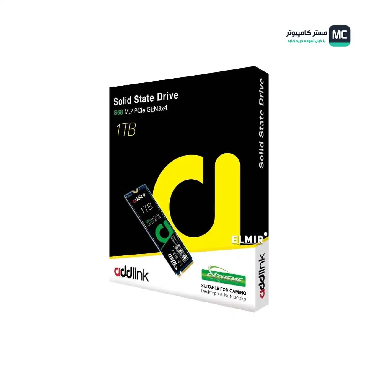 حافظه اس اس دی ادلینک مدل S68 M.2 2280 NVME با حافظه 1 ترابایت — تصویر ۱۲