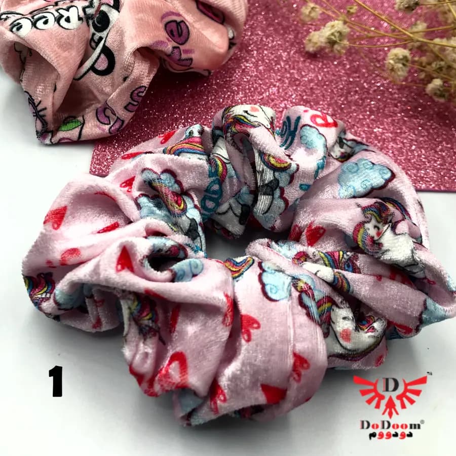 کش مخمل بزرگ طرح بچگانه K11 — تصویر ۳