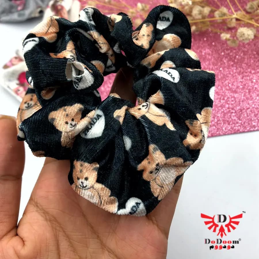 کش مخمل بزرگ طرح بچگانه K11