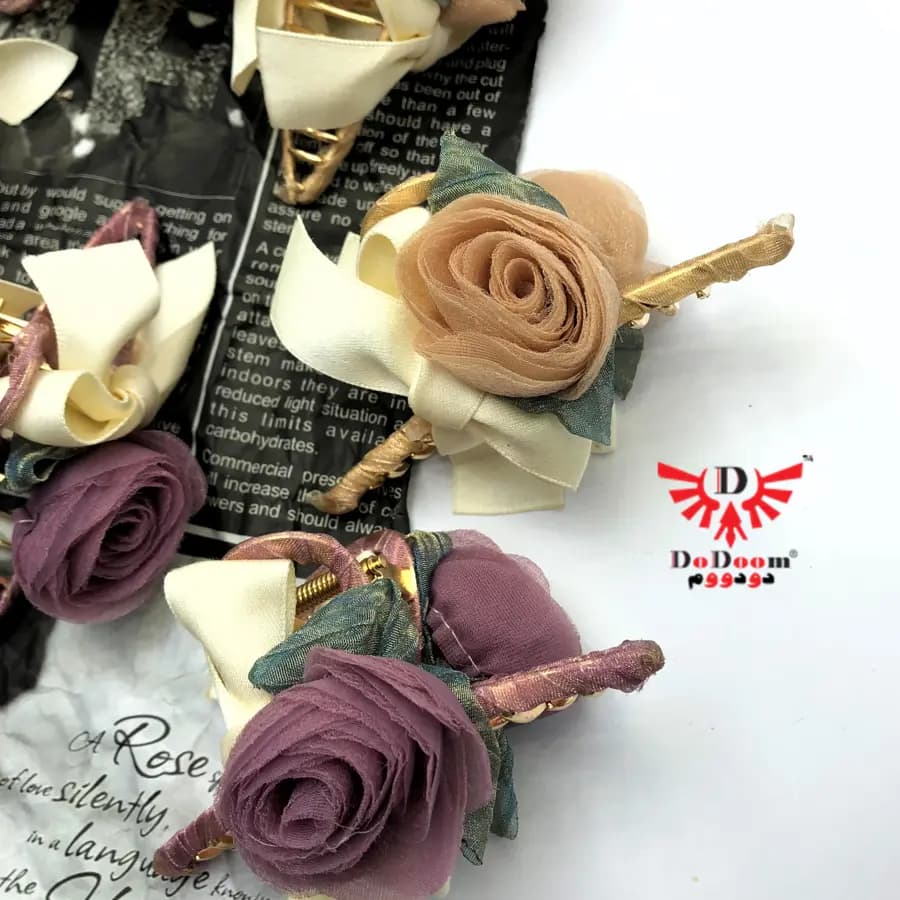 کلیپس گل رز C206 — تصویر ۴