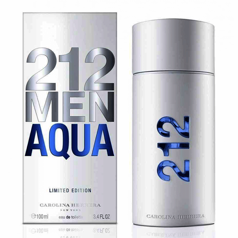 عطر ادکلن کارولینا هررا 212 آکوا مردانه | Carolina Herrera 212 Men Aqua حجم 100 میل