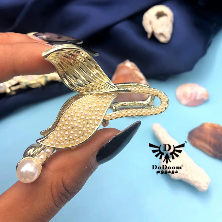کلیپس فلزی مینی دم ماهی C201 — تصویر ۳