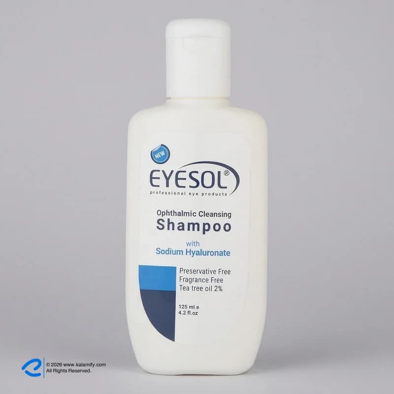 شامپو شستوشوی پلک و مژه آیسول مدل Ophthalmic حجم 125 میلیلیتر — تصویر ۹