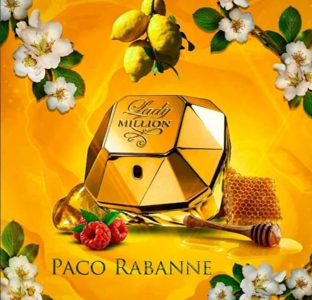 عطر ادکلن ادو پرفیوم زنانه وان ملیون پاکو رابان مدل Lady Million سایز 80 میل — تصویر ۳