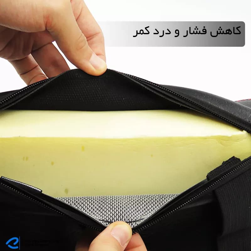 بالشتک زین هوندا چرمی (زین پلاس) — تصویر ۳
