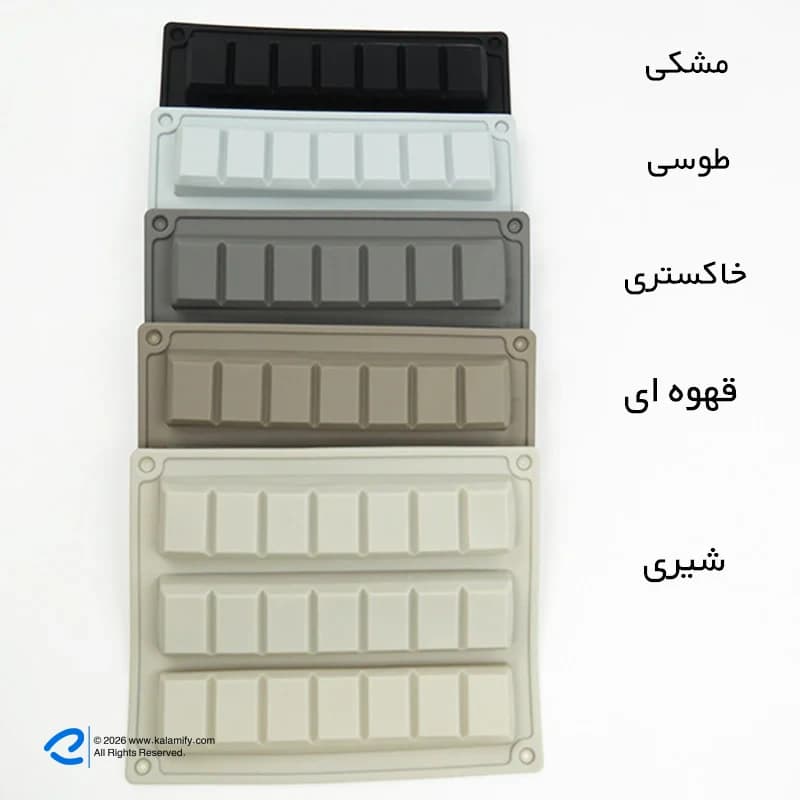 قالب شکلات تخته ای سیلیکونی — تصویر ۵