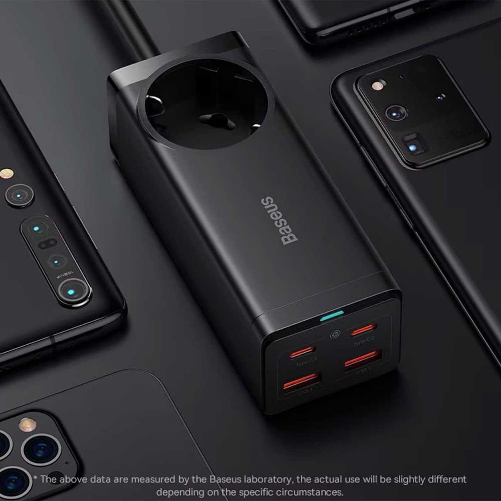 شارژر رومیزی بیسوس مدل PowerCombo on Power Strip PSZM000401 — تصویر ۱۱