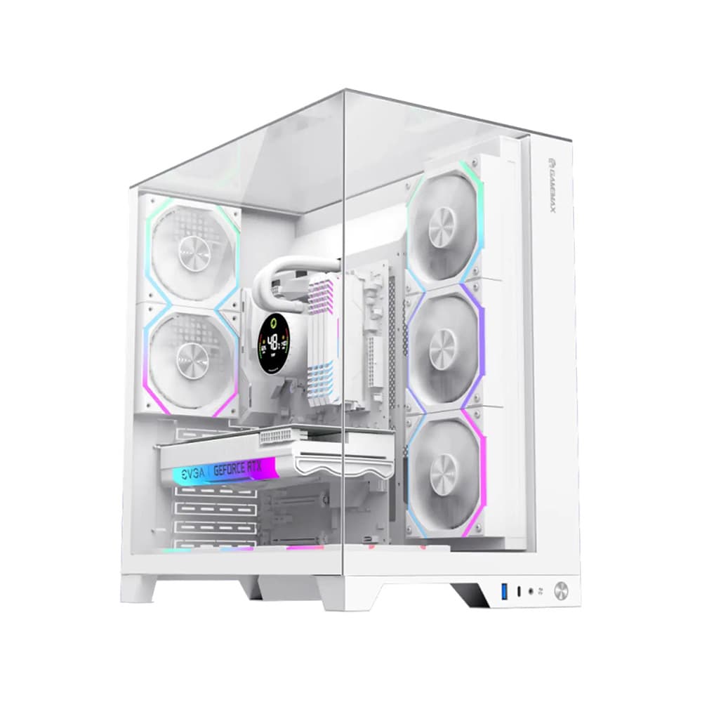 کیس کامپیوتر گیمینگ گیم مکس مدل Infinity Pro White