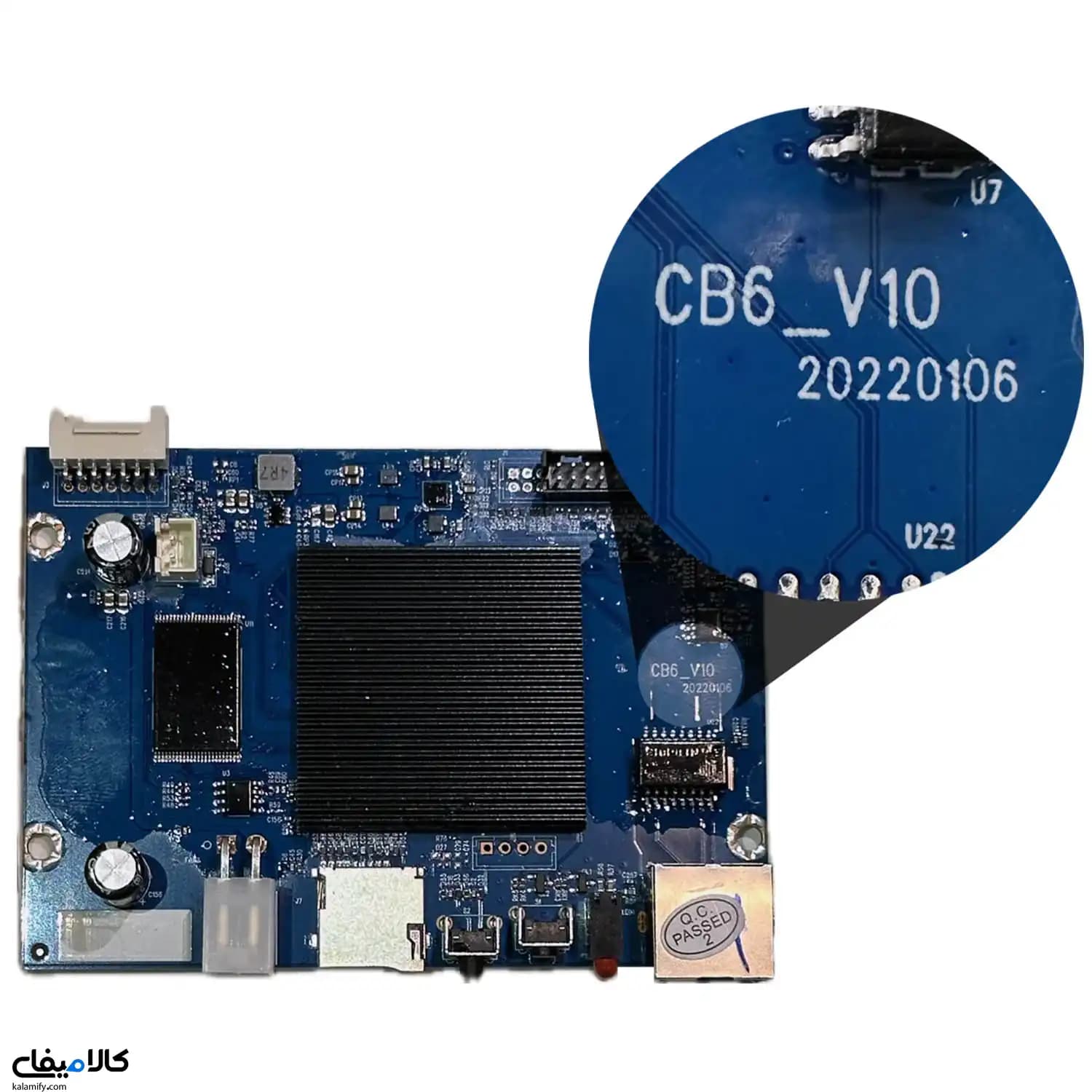 کنترل برد CB6 V10 قطعه اصلی با ارسال سریع — تصویر ۳