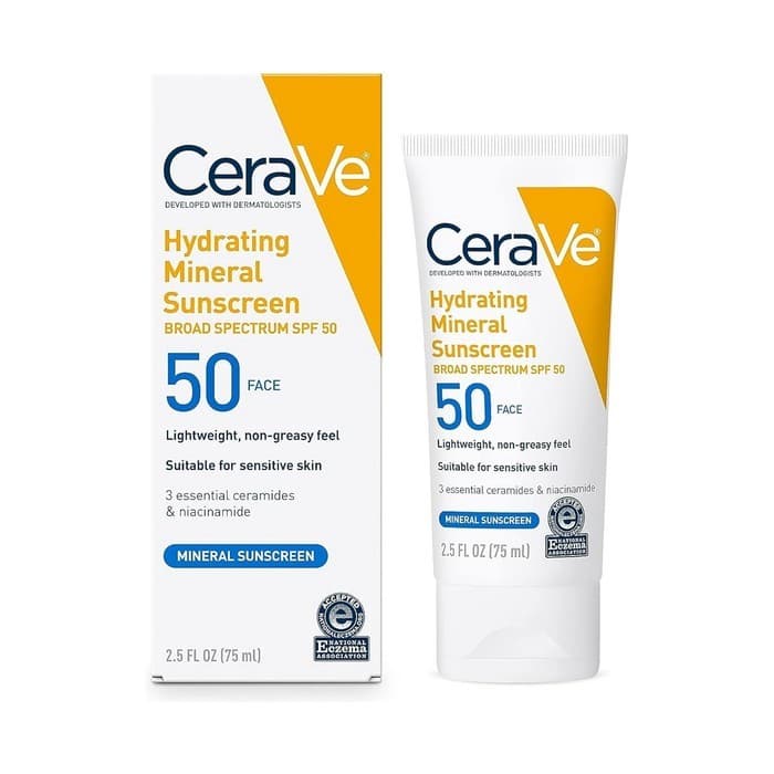 کرم ضد آفتاب سراوی SPF 50 حجم ۷۵ میل