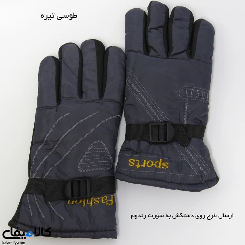 دستکش موتور سواری شمعی داخل کرکی — تصویر ۶