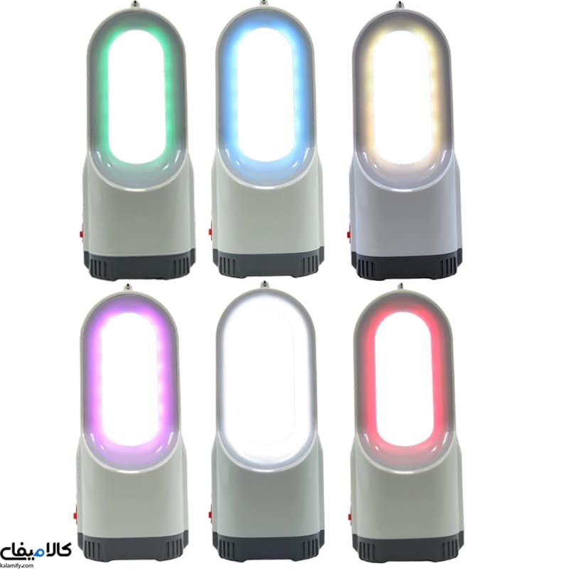 چراغ قوه RGB دسته دار کمپی HB-2217 مدل HURRY BOLT — تصویر ۱۱
