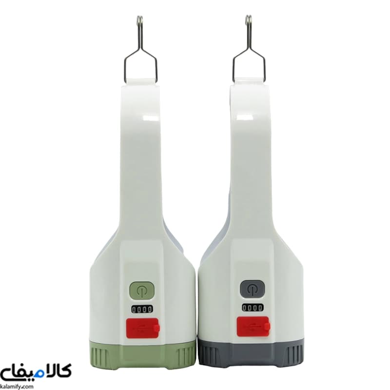 چراغ قوه RGB دسته دار کمپی HB-2217 مدل HURRY BOLT — تصویر ۹