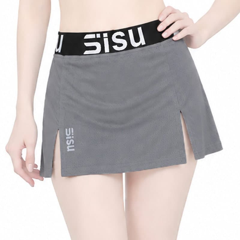 دامن ورزشی زنانه سی سو مدل CN-Sisu-26033 طوسی