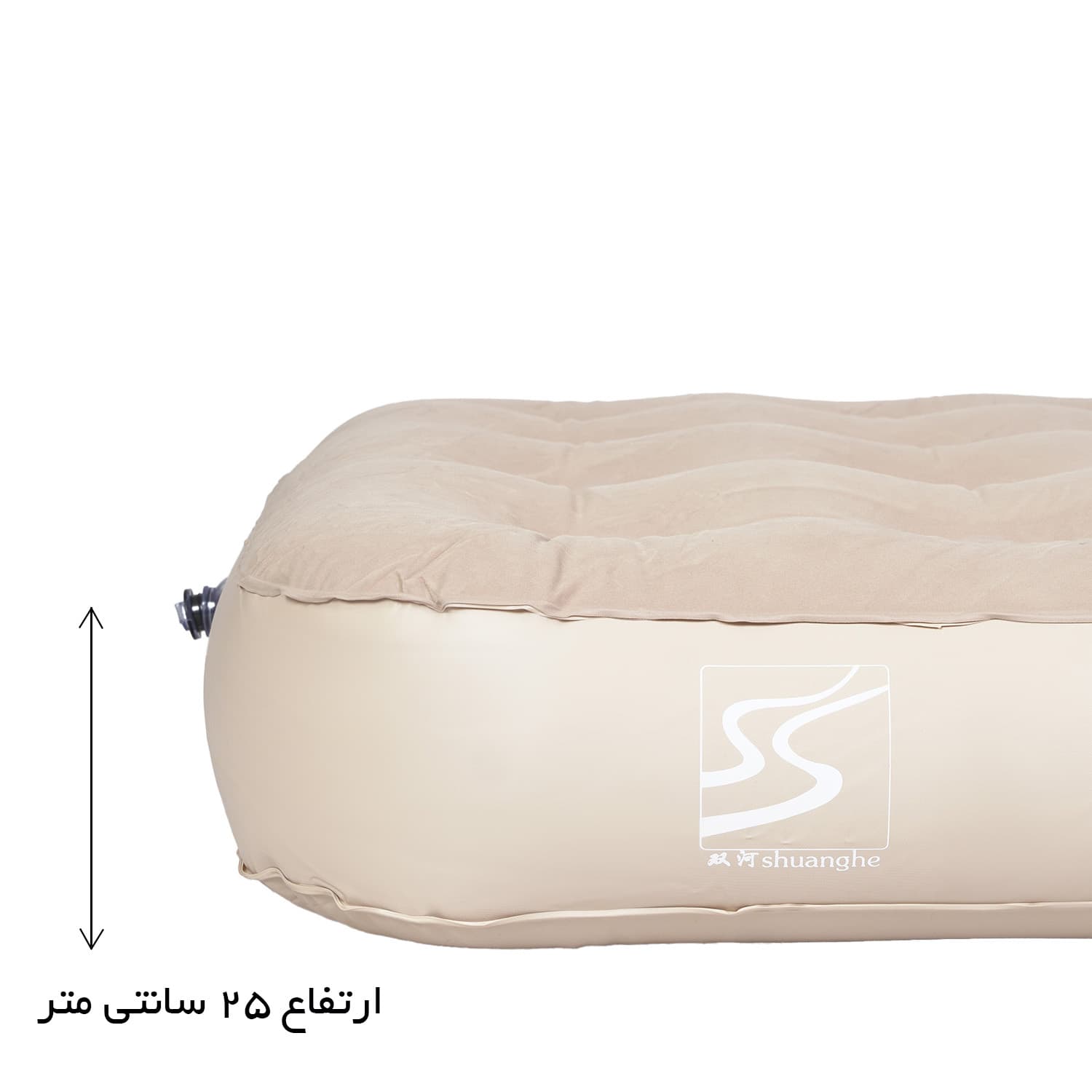 تخت بادی تک نفره با ارتفاع 25 سانتی متر — تصویر ۱۲