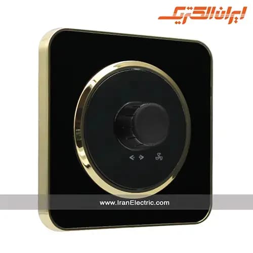 کلید دیمر اسپیناس طلایی زه مشکی میان مشکی