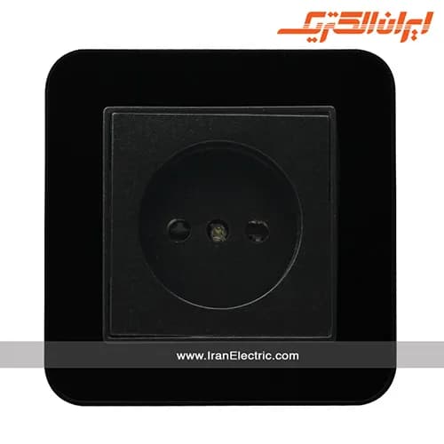 پریز برق ساده ارس مشکی زه مشکی — تصویر ۹