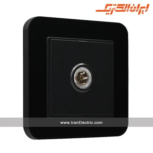 پریز آنتن TV ارس مشکی زه مشکی — تصویر ۵