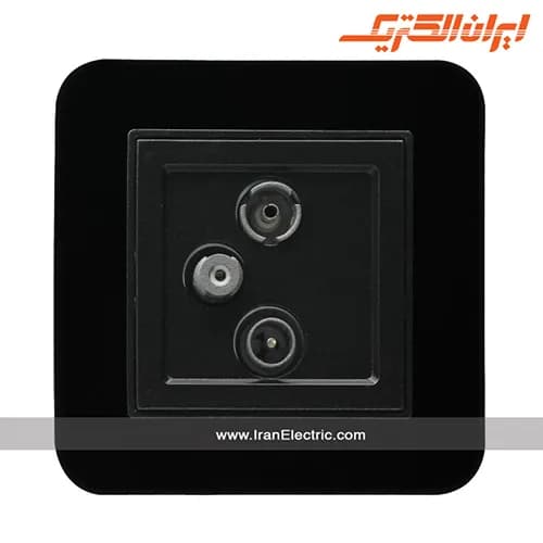 پریز آنتن TV-SAT-RD ارس مشکی زه مشکی — تصویر ۹