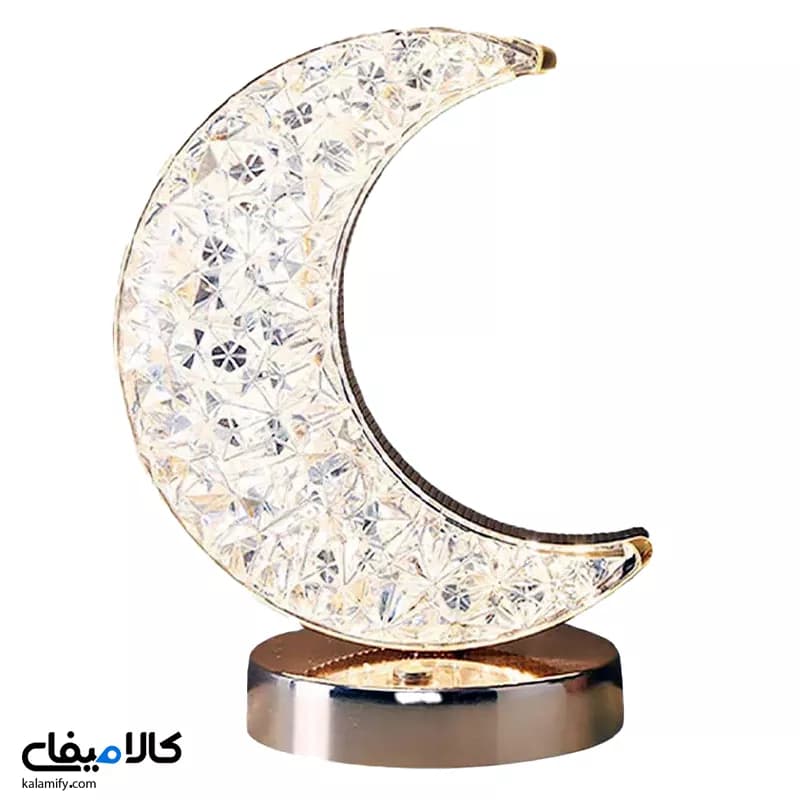 چراغ خواب ماه شارژی با تنظیم 3 حالته نور — تصویر ۱۰