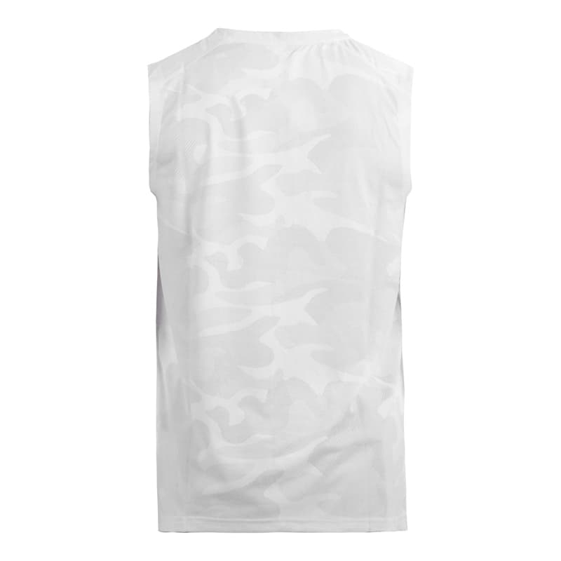 رکابی ورزشی مردانه نایک مدل Dri Fit-6920 چریکی سفید — تصویر ۷