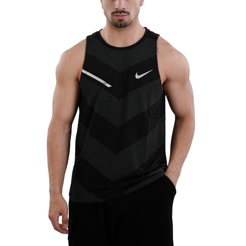 رکابی ورزشی مردانه نایک مدل Dri Fit-YC504 مشکی