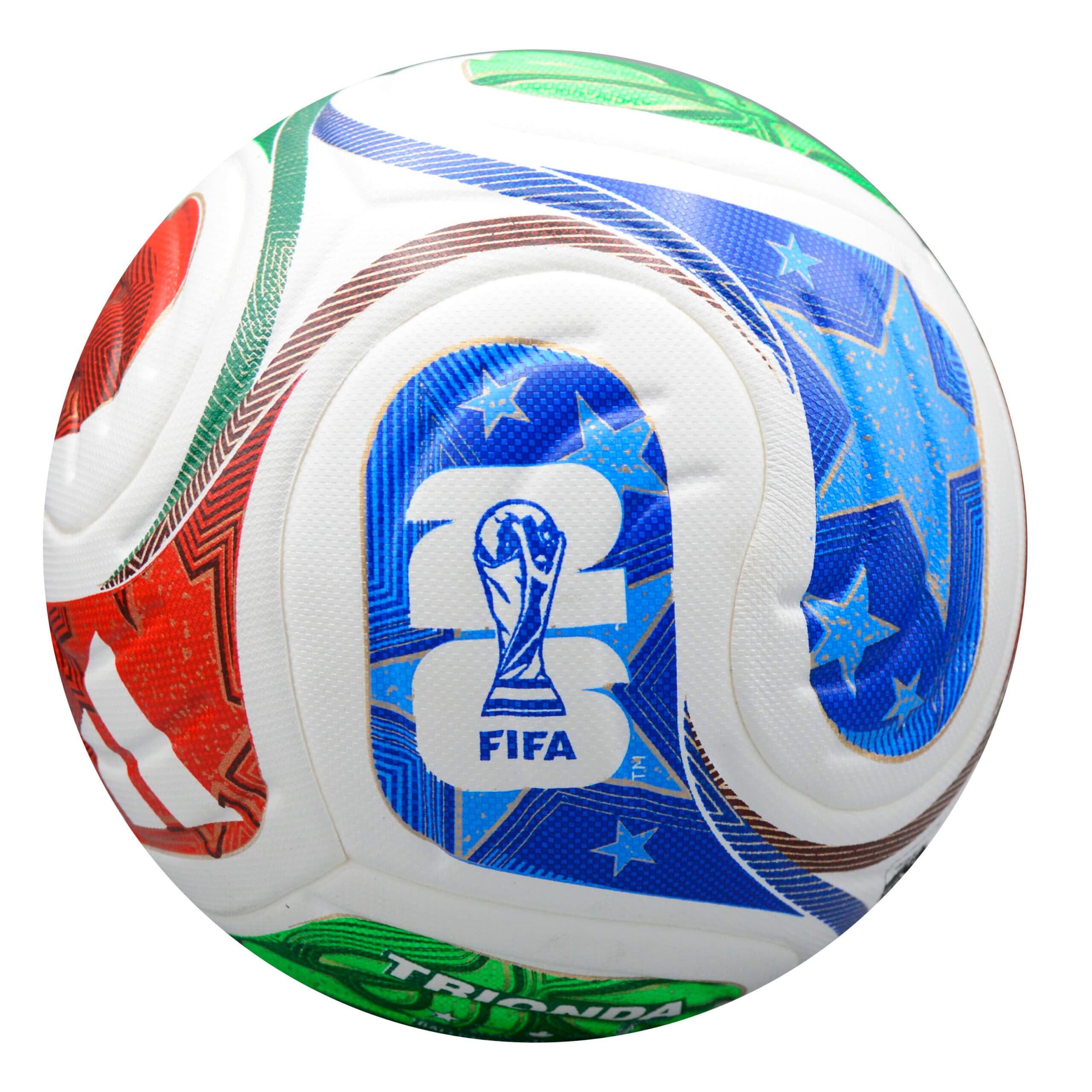 توپ فوتبال جام جهانی آدیداس تریوندا مدل Fifa World Cup-2026 سایز 5