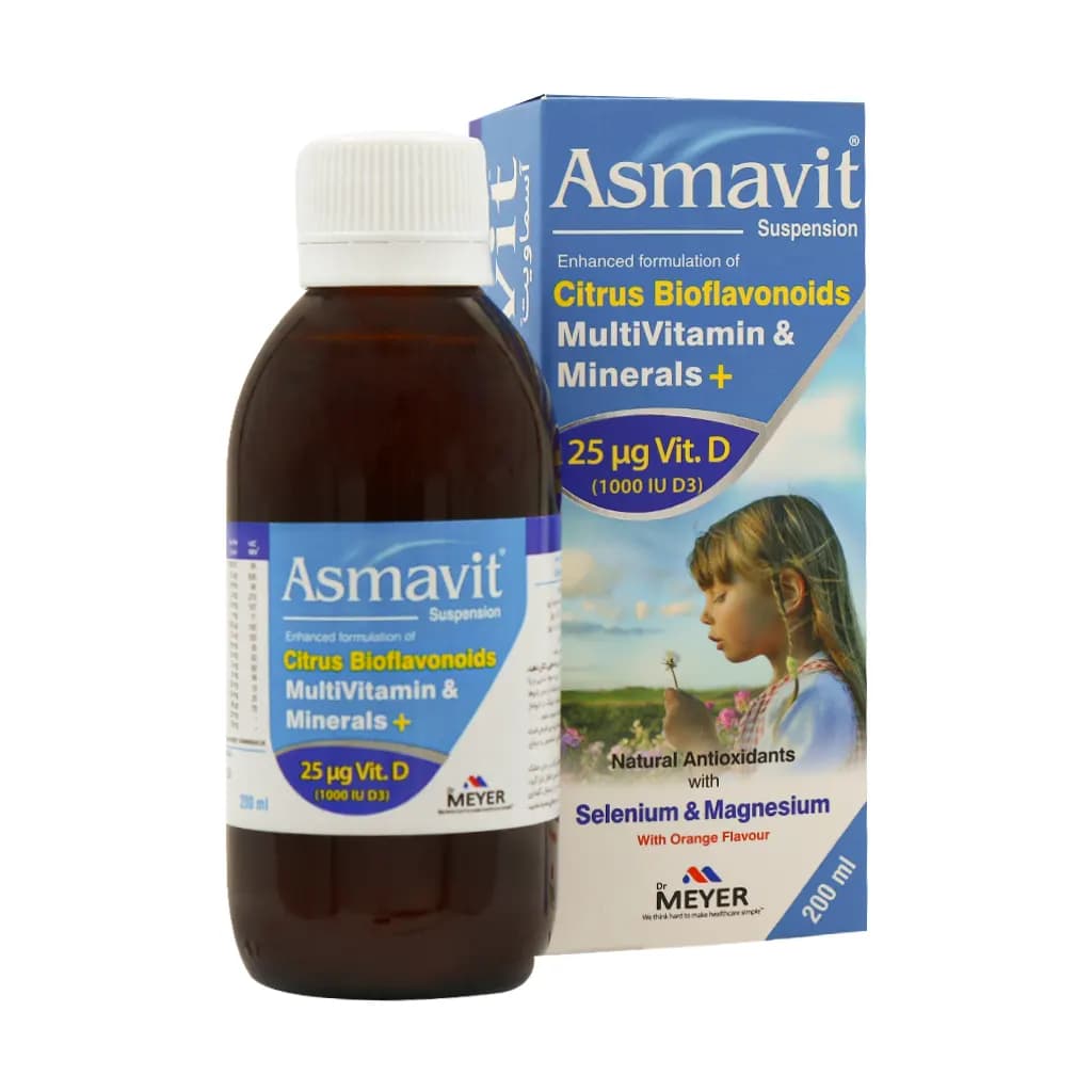 شربت آسماویت ویتابیوتیکس ۲۰۰ میلی لیتر — تصویر ۱۱