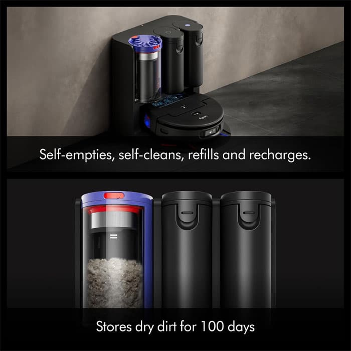 جارو رباتیک دایسون مدل Spot+Scrub AI — تصویر ۹