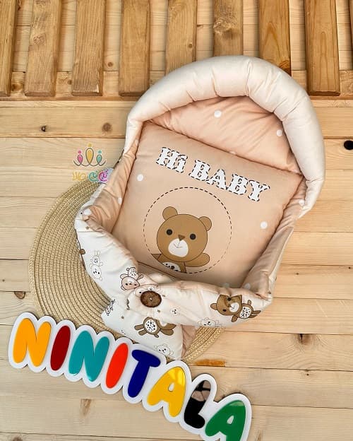 قنداق نوزاد سوئیسی hi baby کرمی