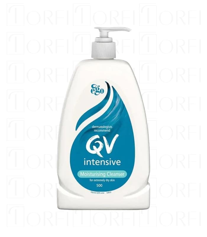 شوینده مرطوبکننده قوی کیووی اینتنسیو (QV Intensive Moisturising Cleanser) 500 گرم — تصویر ۴