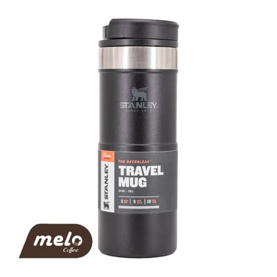 ماگ استنلی مدل The Neverleak گنجایش 350 میلی لیتری (مشکی رنگ)