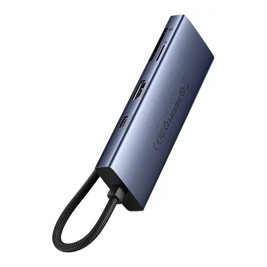 هاب USB-C هفت پورت بیسوس مدل UltraJoy B00052803811-00 — تصویر ۳